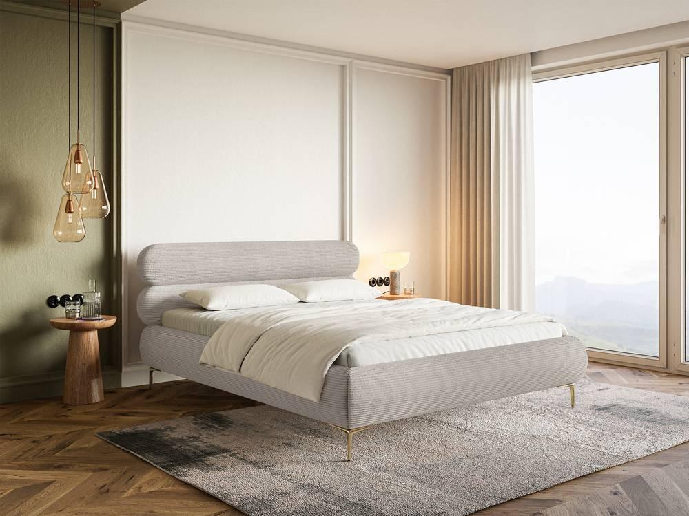 Bedframe Comella 180 x 200 cm ribstof