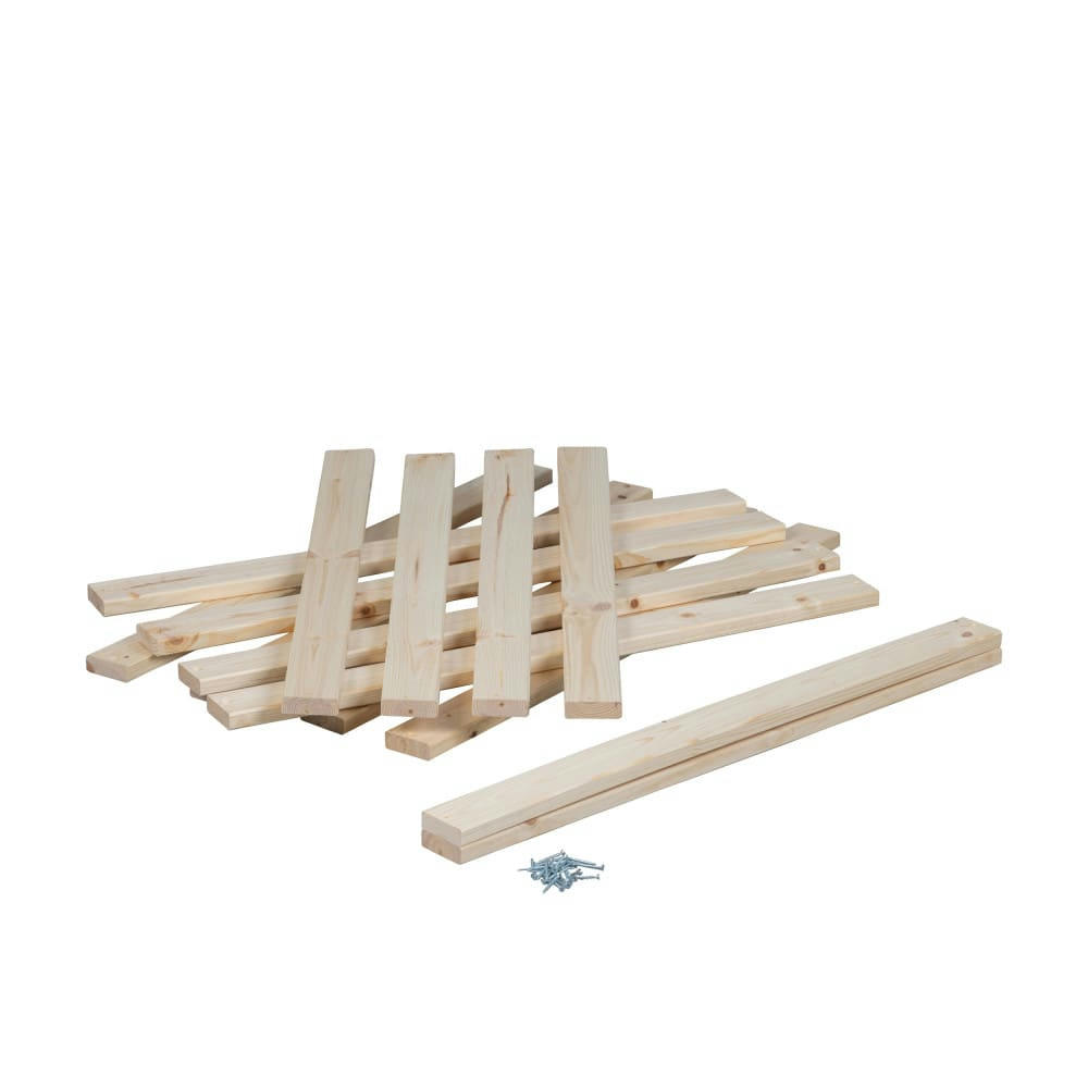 FAGO - Sommier à lattes 90x200 naturel