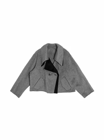 Double -collar Wool Coat - 25WDJ338L