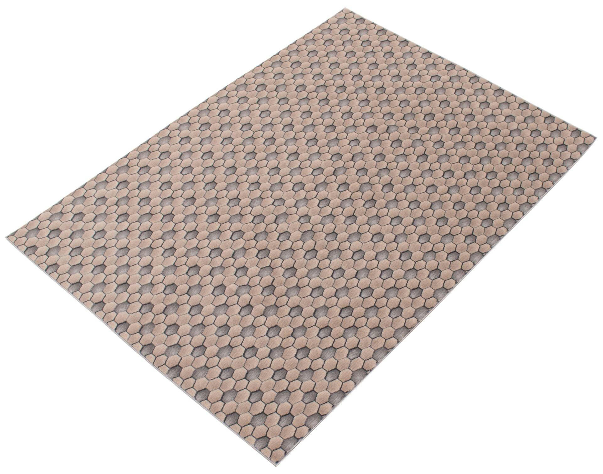 ECARPET London Indoor Area Rug, Tan, Assorted Sizes