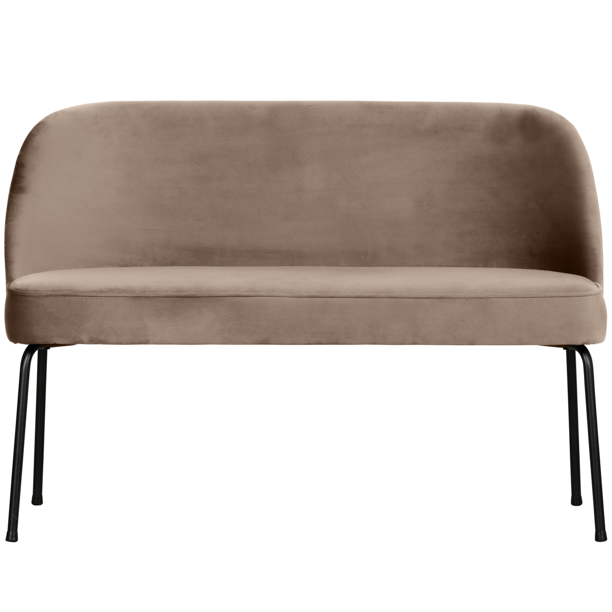 WOOOD eetbank Vogue- Velvet - Khaki - 83x120x59