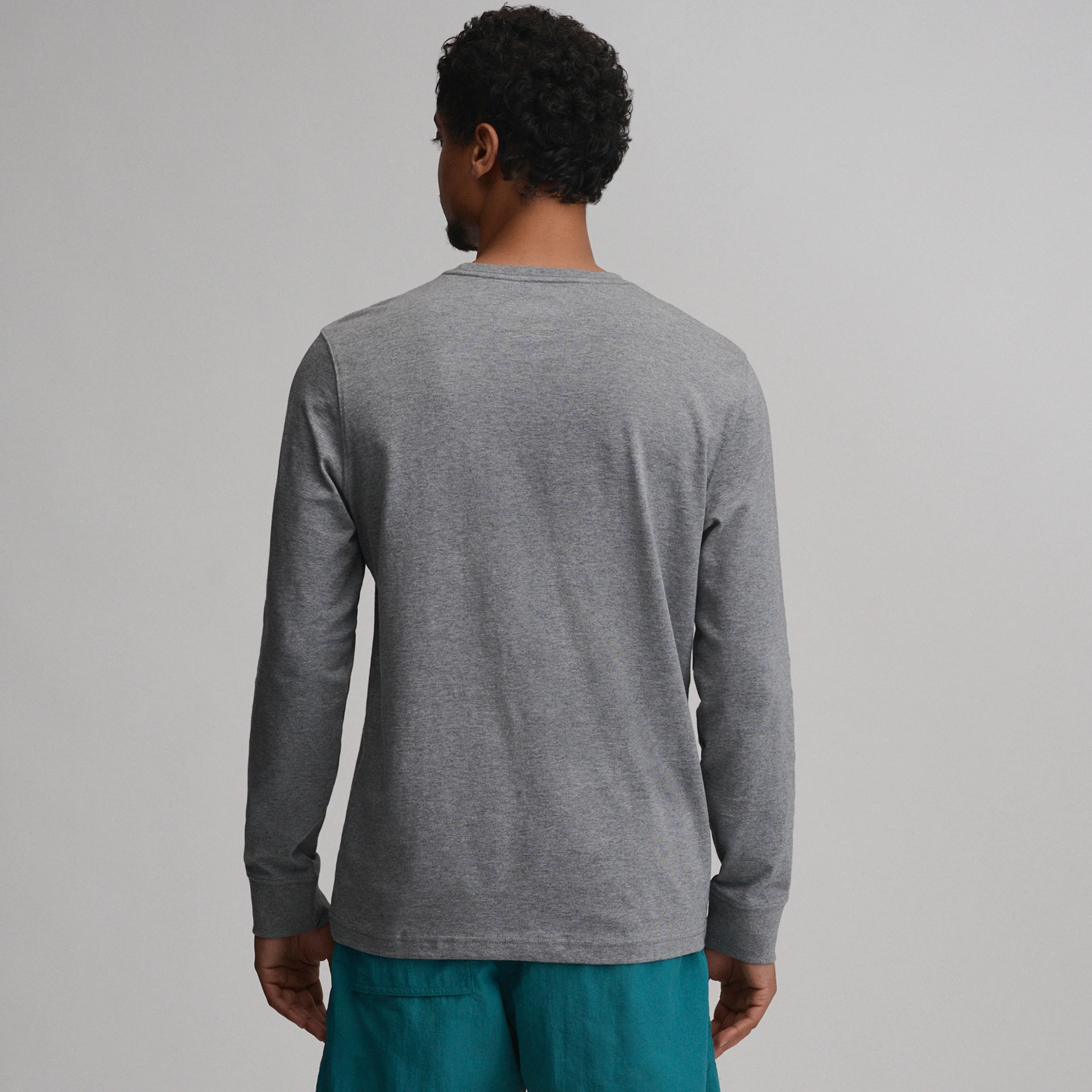 Men's Legend Wash 100% Cotton Long-Sleeve Classic T-Shirt