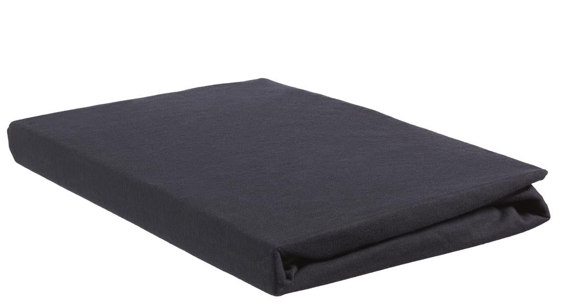 Beddinghouse - Jersey - Split-topper - Hoeslaken - 180x220 cm - Marine blauw