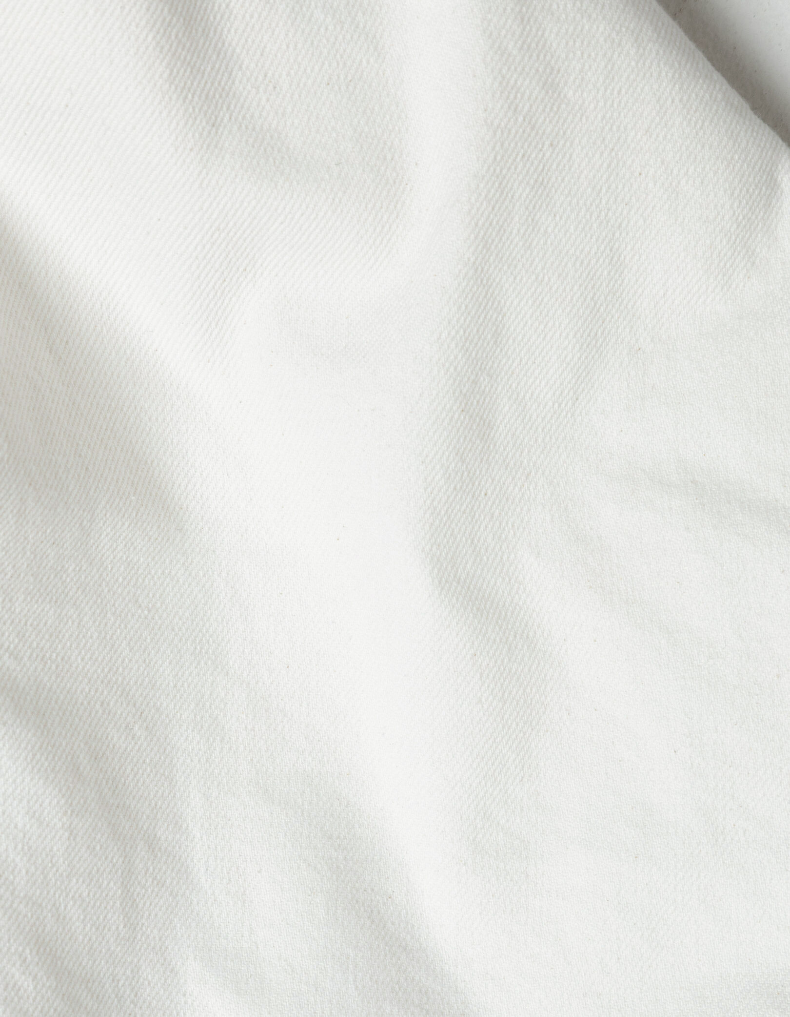 Jean droit blanc 7/8e Anders Femme