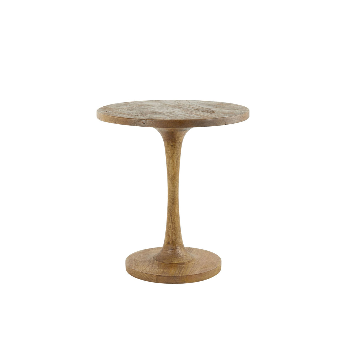 Light & Living bijzettafel Bicaba - bruin - Ø50cm