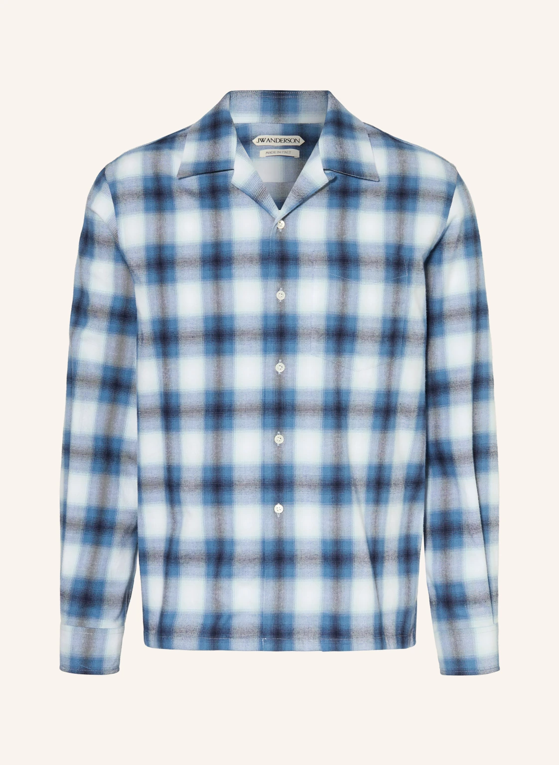 JW ANDERSON Flanellhemd Slim Fit
