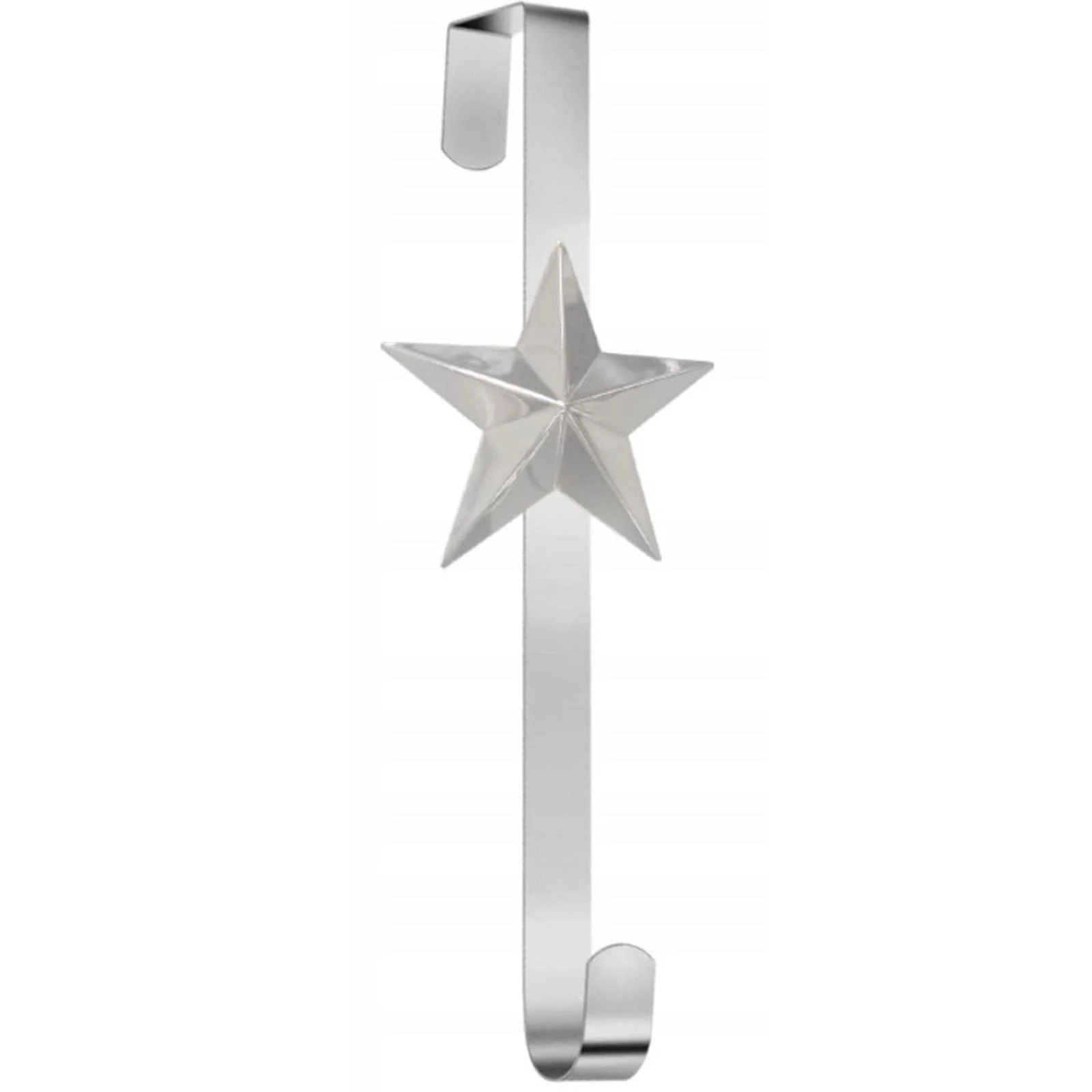 Świąteczny wieszak na drzwi gwiazda 37cm 301079