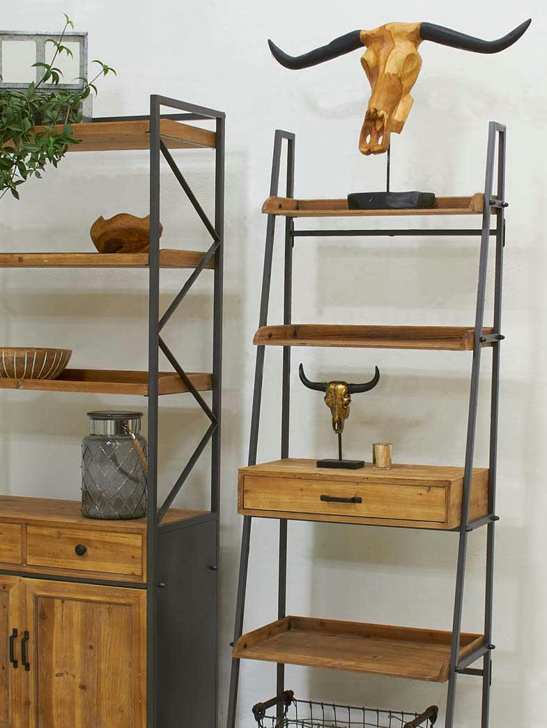 - Tête de buffle en teck