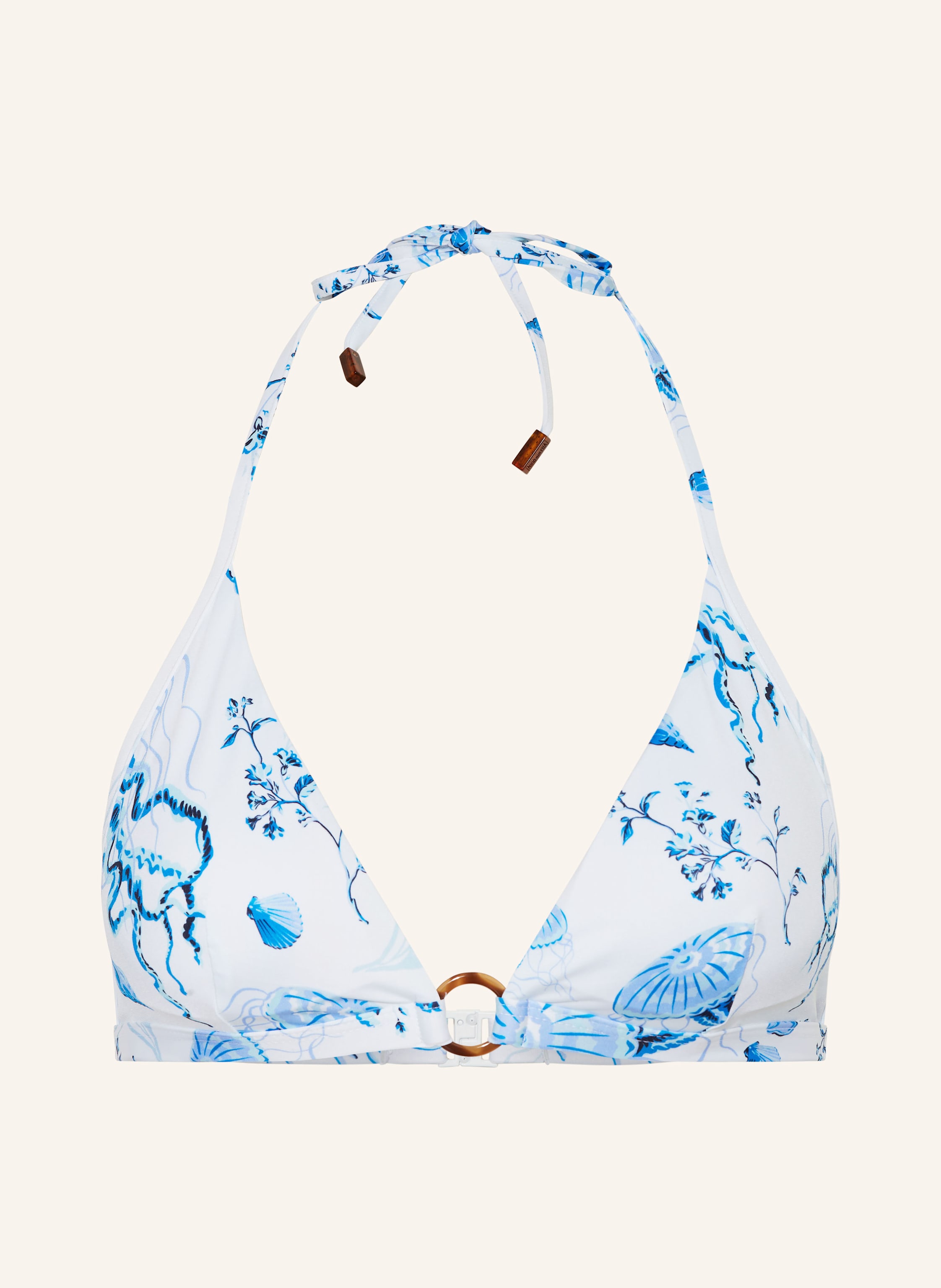 VILEBREQUIN Neckholder-Bikini-Top MEDUSA AND SHELLS