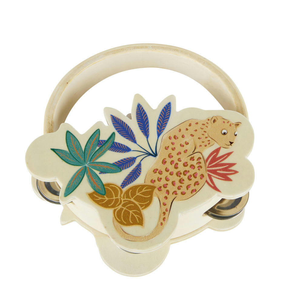 MADRID - Tambourin enfant multicolore