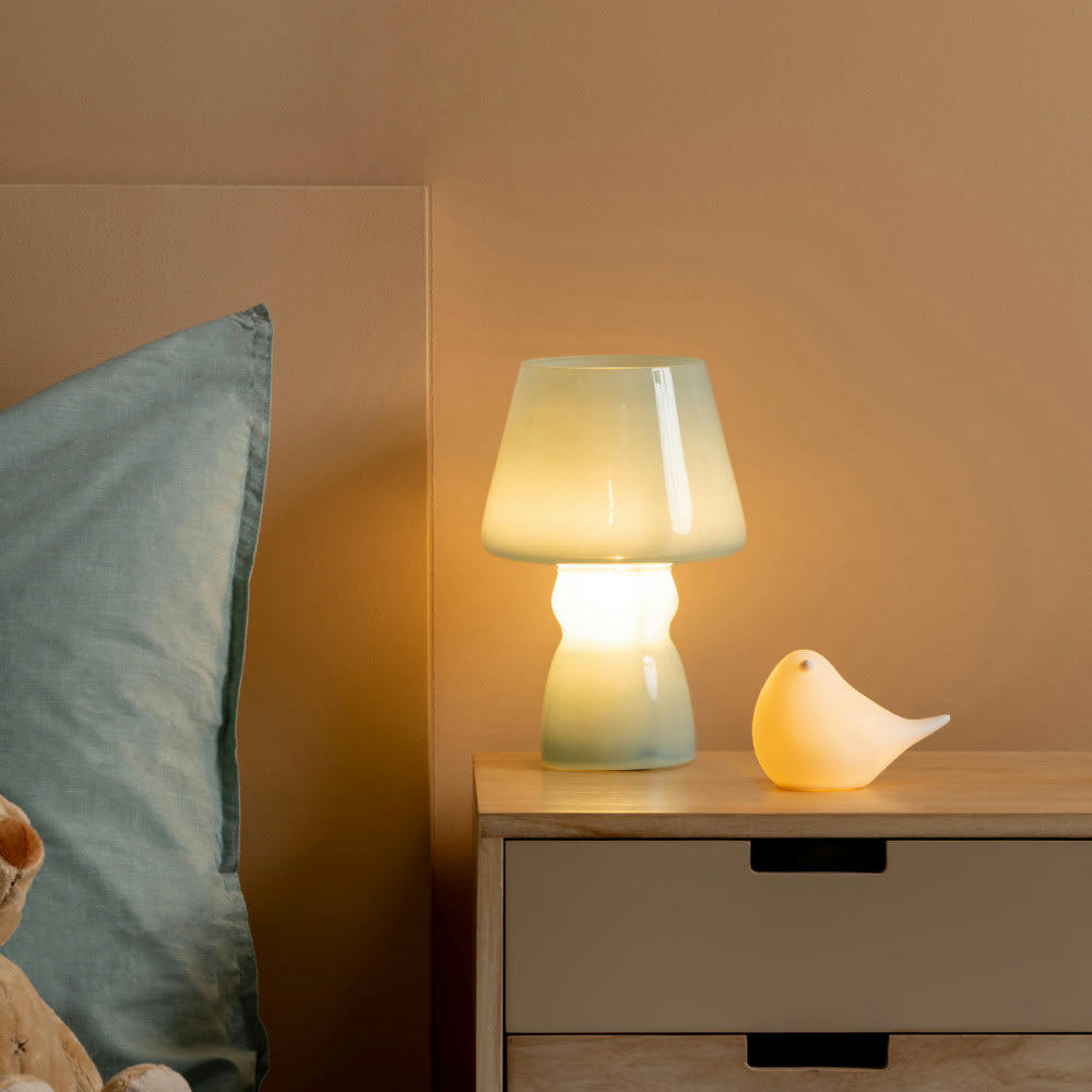 - Veilleuse oiseau en céramique H10,5cm