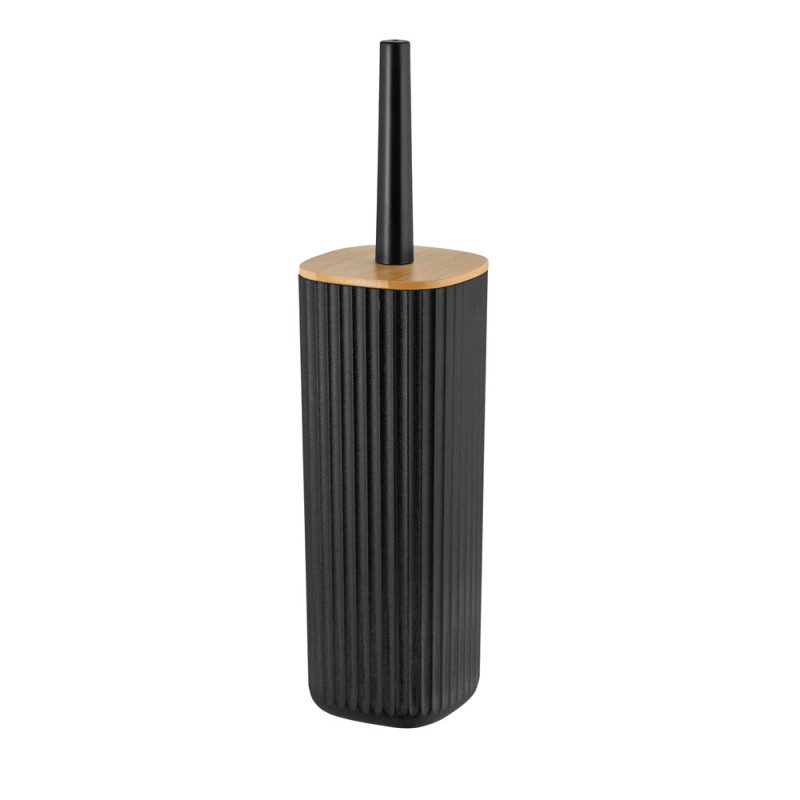 Brosse de toilette Rotello noire WENKO