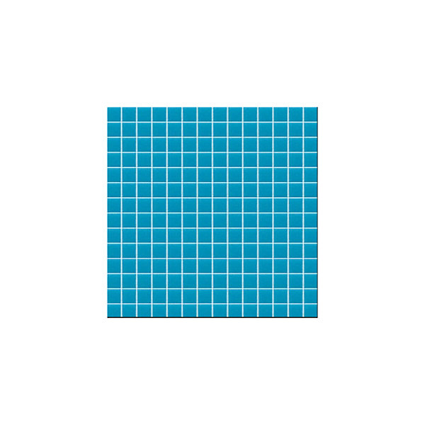 Mosaïque Pâte de verre UNICOLOR PISCINE CARRé couleur : Saja Anti-dérapant Classe 3 boite de 2 m2