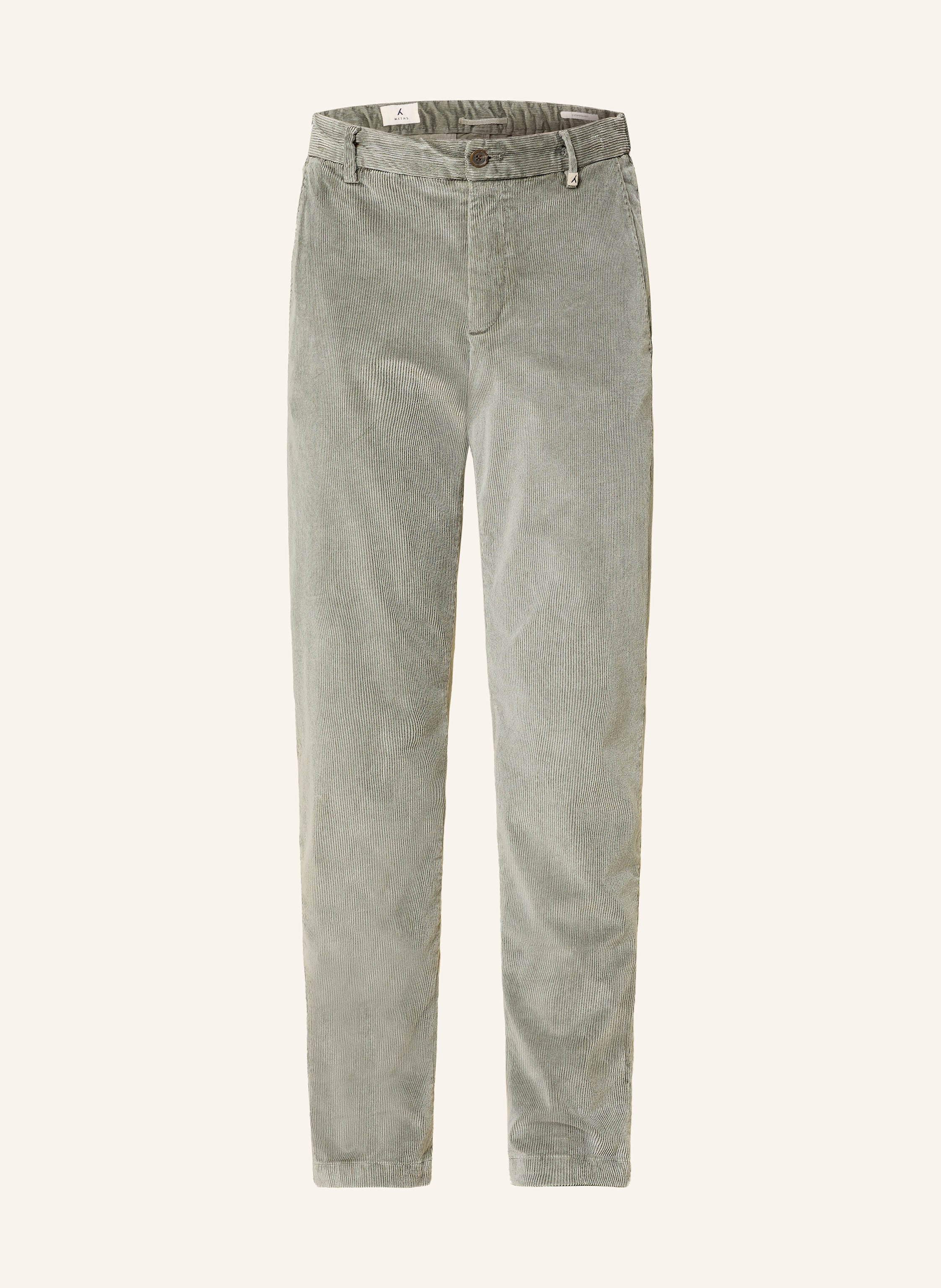 MYTHS Cordhose im Jogging-Stil Slim Fit