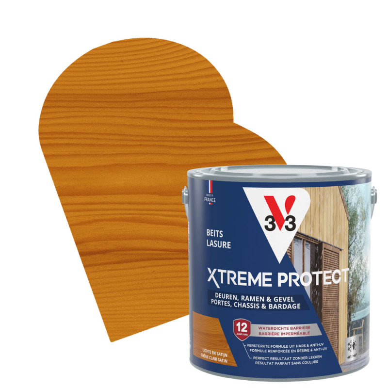 Lasure pour bois Xtreme Protect chêne clair 2,5 L V33