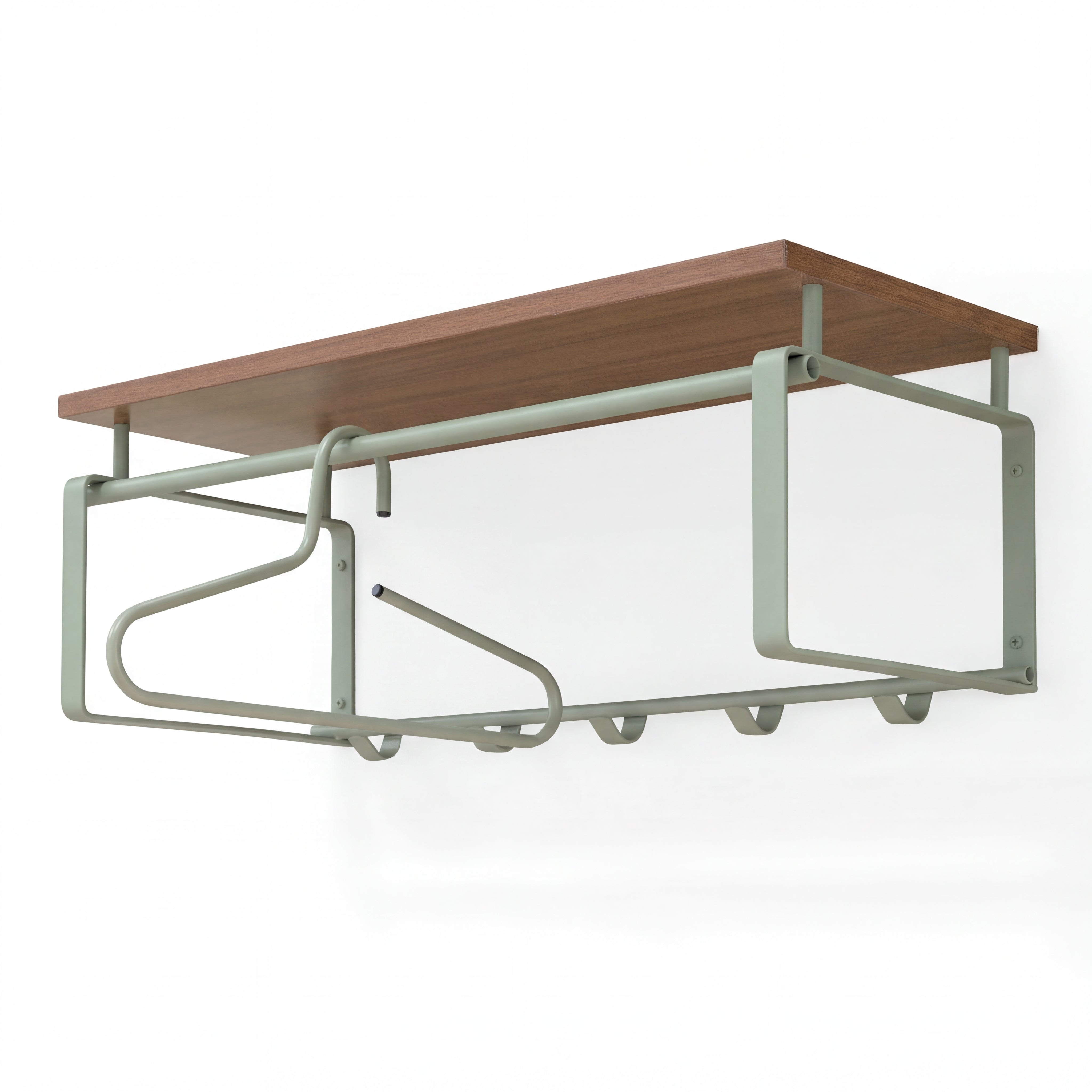 Spinder Design kapstok Rex 3 - Dusty Green - 5 haken