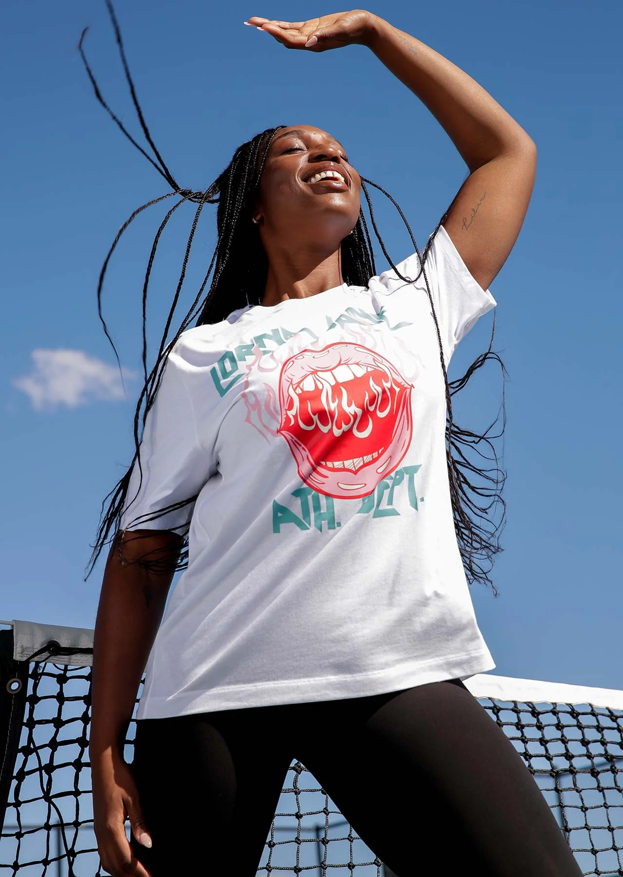 On Fire Oversized Tee