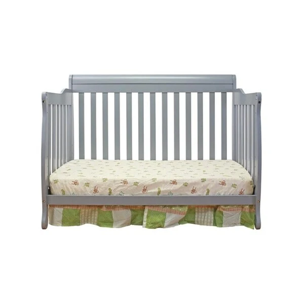 Mikaila 3-in-1 Loren Convertible Crib Grey