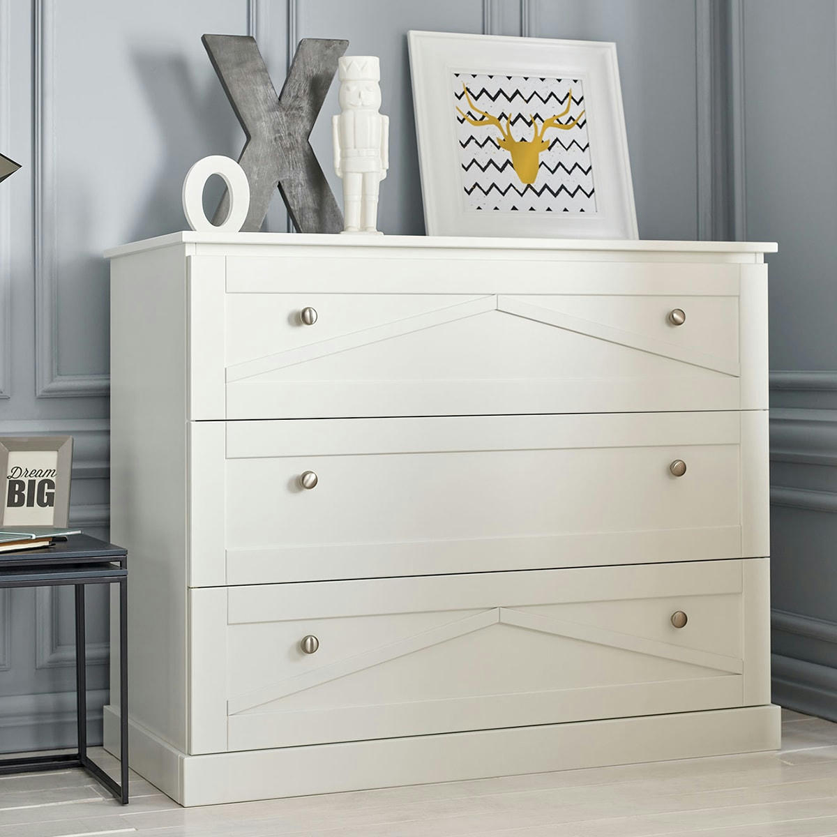 MARIE - Commode à langer blanc