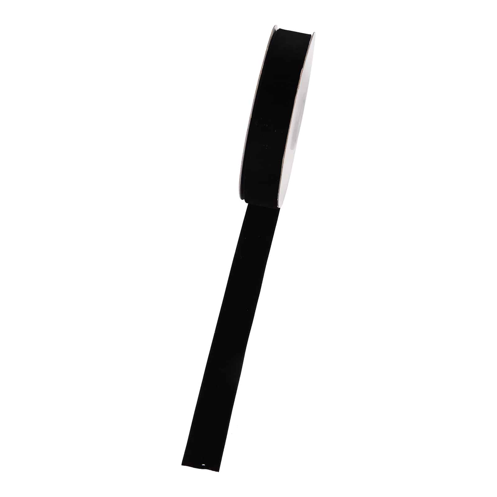 Samt-Band Schwarz,L 5.000 x B 20 mm