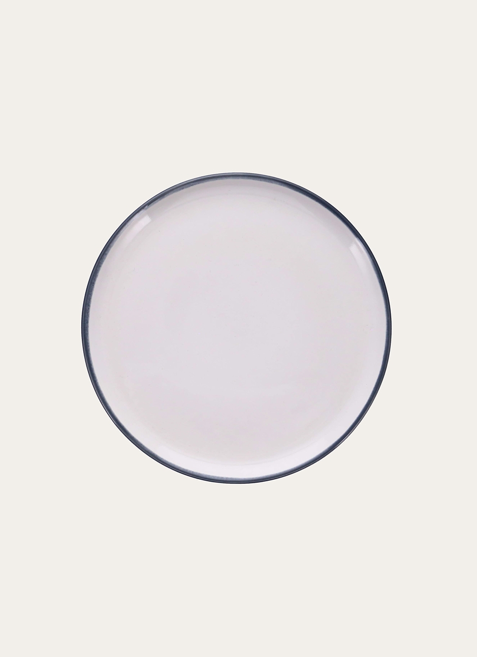 ASSIETTE à DESSERT EN GRÈS MALO MARINE