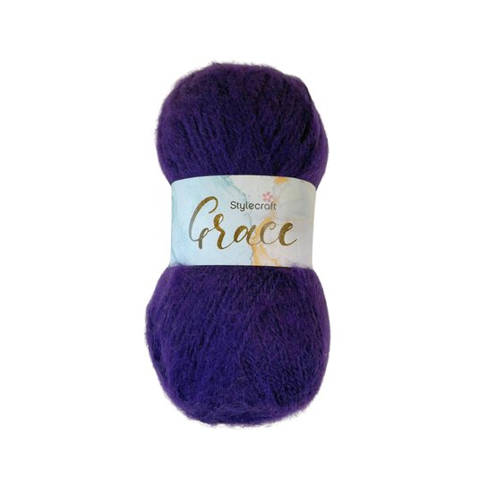 Stylecraft Plum Grace Aran 100g