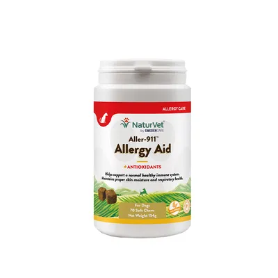 NaturVet Aller-911 Advanced Allergy Aid Snacks