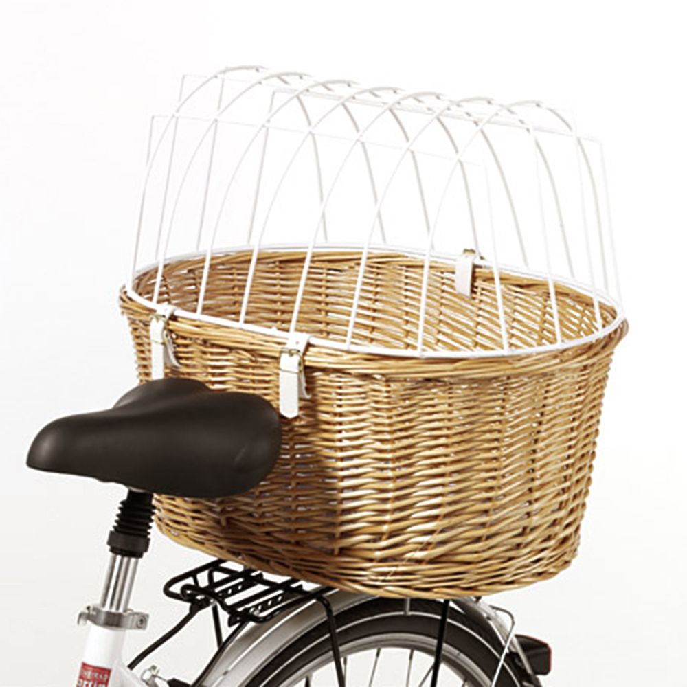 Aumüller Bicycle Basket with Wire (Luggage Rack Mount)