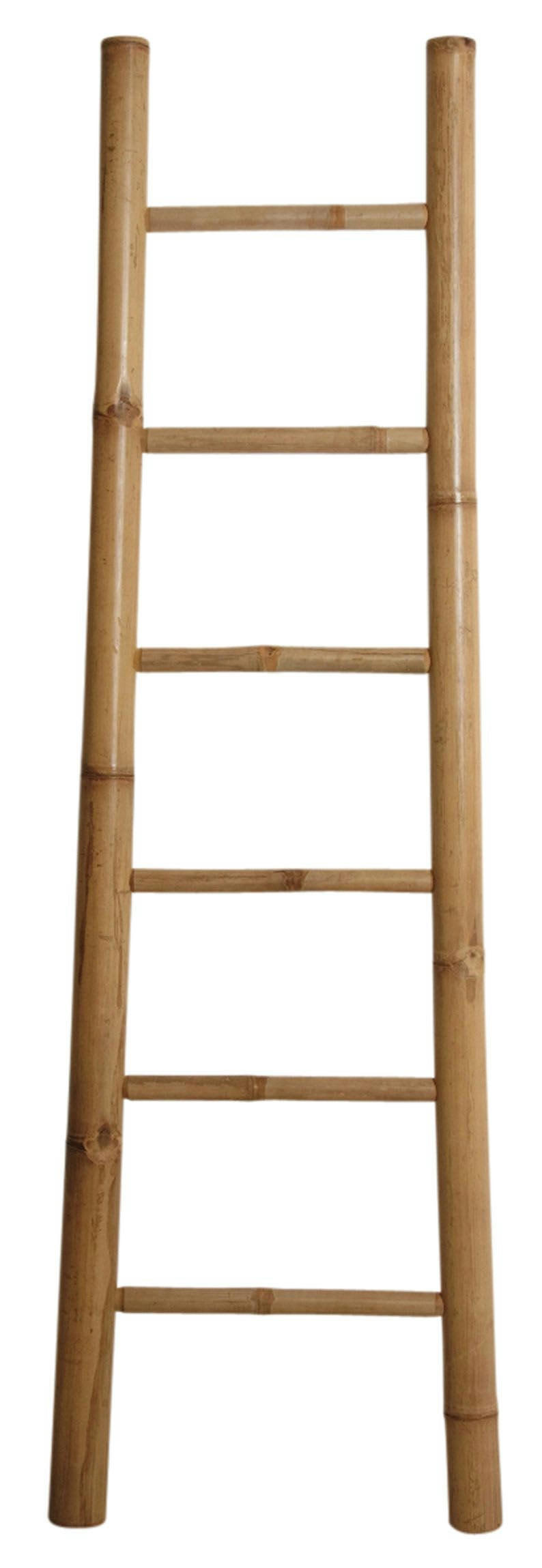 - Echelle porte serviettes en bambou