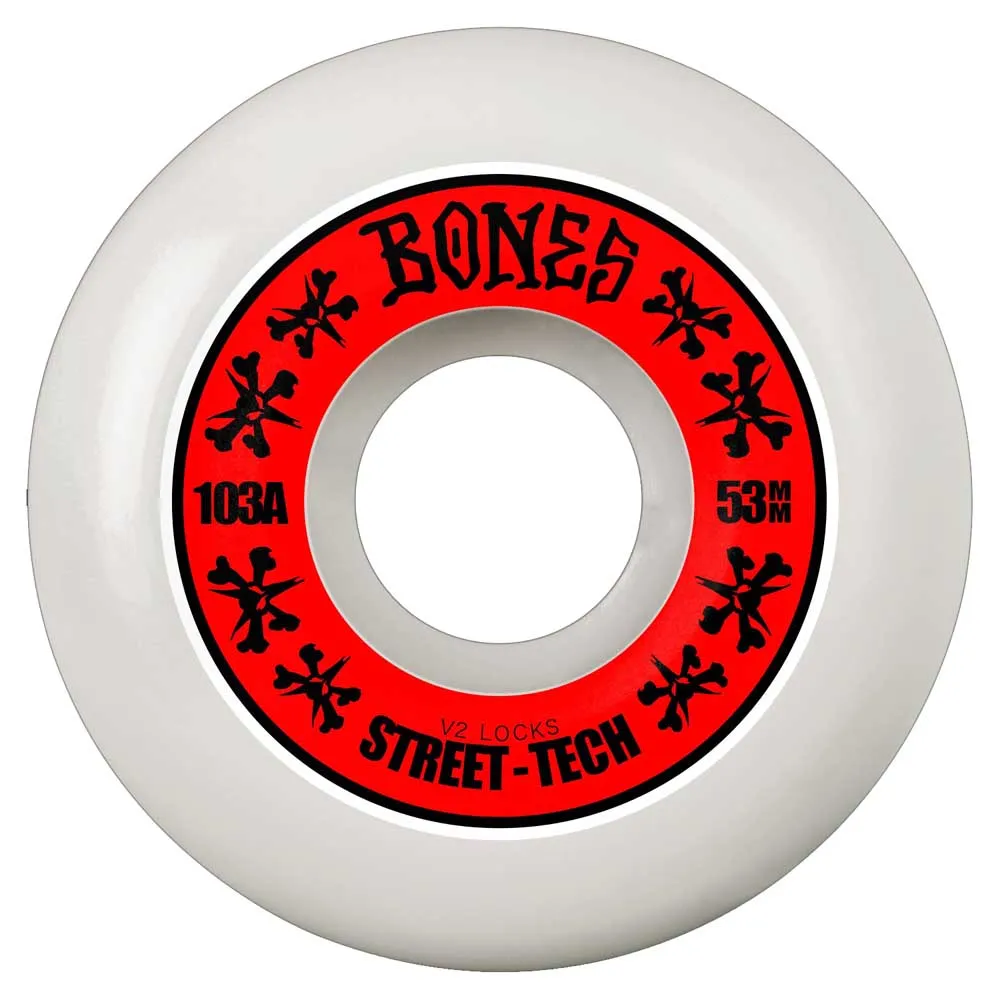 Bones Locks v2 street tech formula skateboard wheels