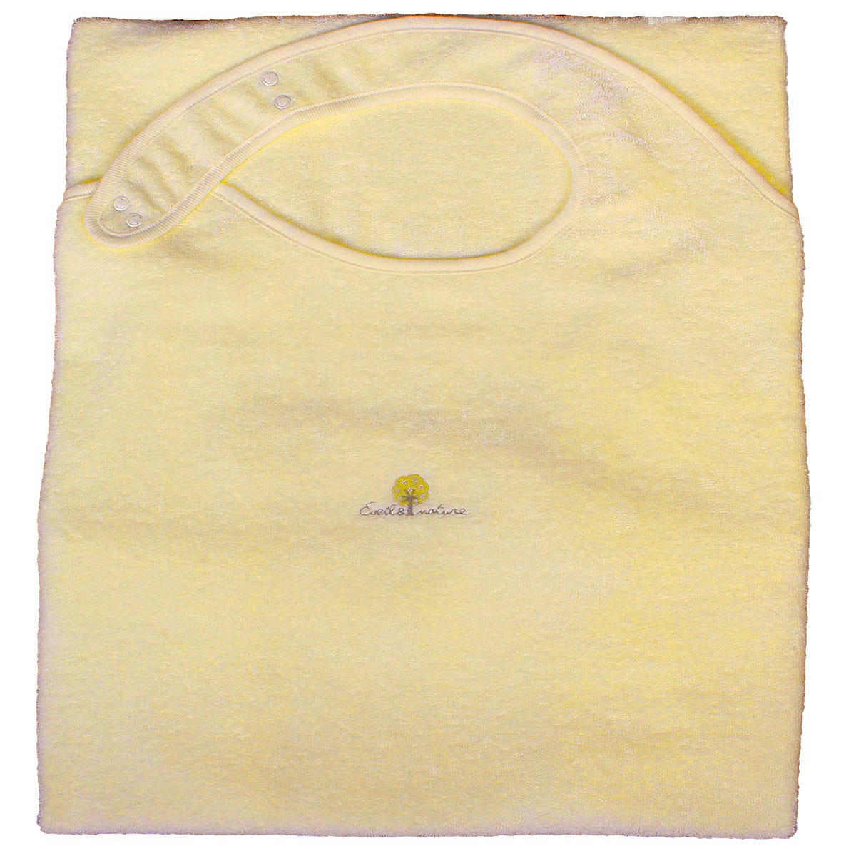 GAMME BIO UNIS - Tablier de bain éponge 70x100 cm Coton bioe-Jaune