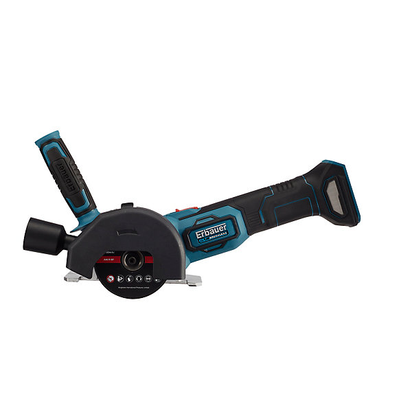 Mini-scie circulaire sans fil Erbauer EMCS18-Li 18V brushless (sans batterie)