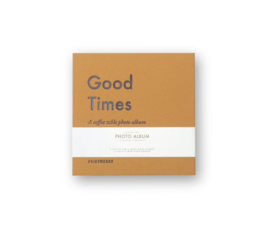 Printworks Fotoalbum - Good Times (S) - Geel