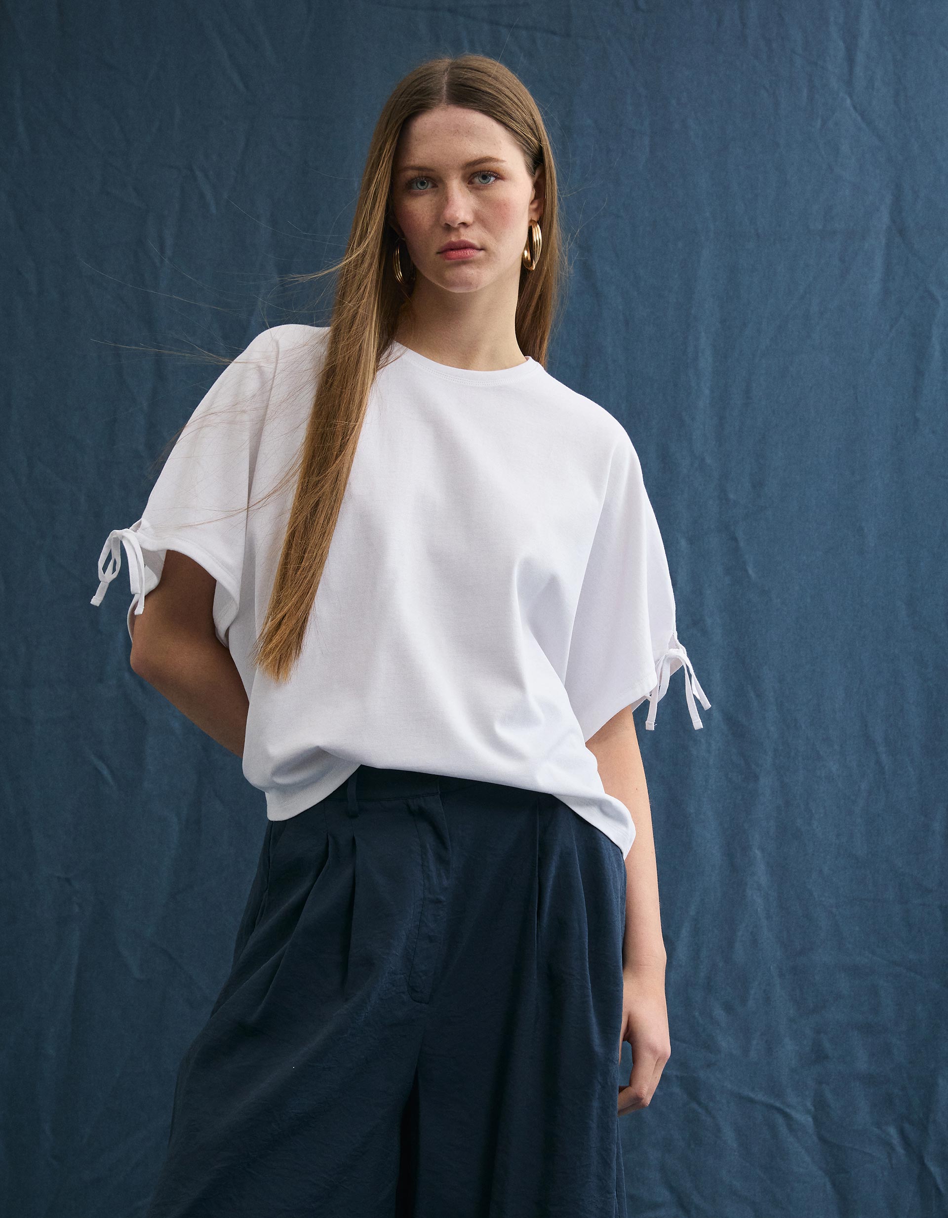 T-shirt, Mulher, Branco