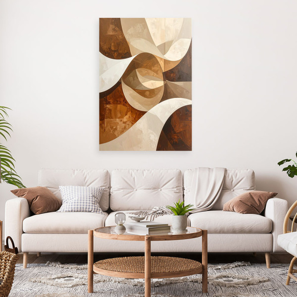 Obraz do salonu sypialni kuchni, Abstrakcyjne figury 20x30