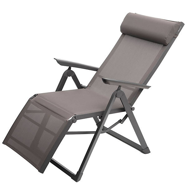 Fauteuil de jardin inclinable Decima Noisette &Praline - Hespéride