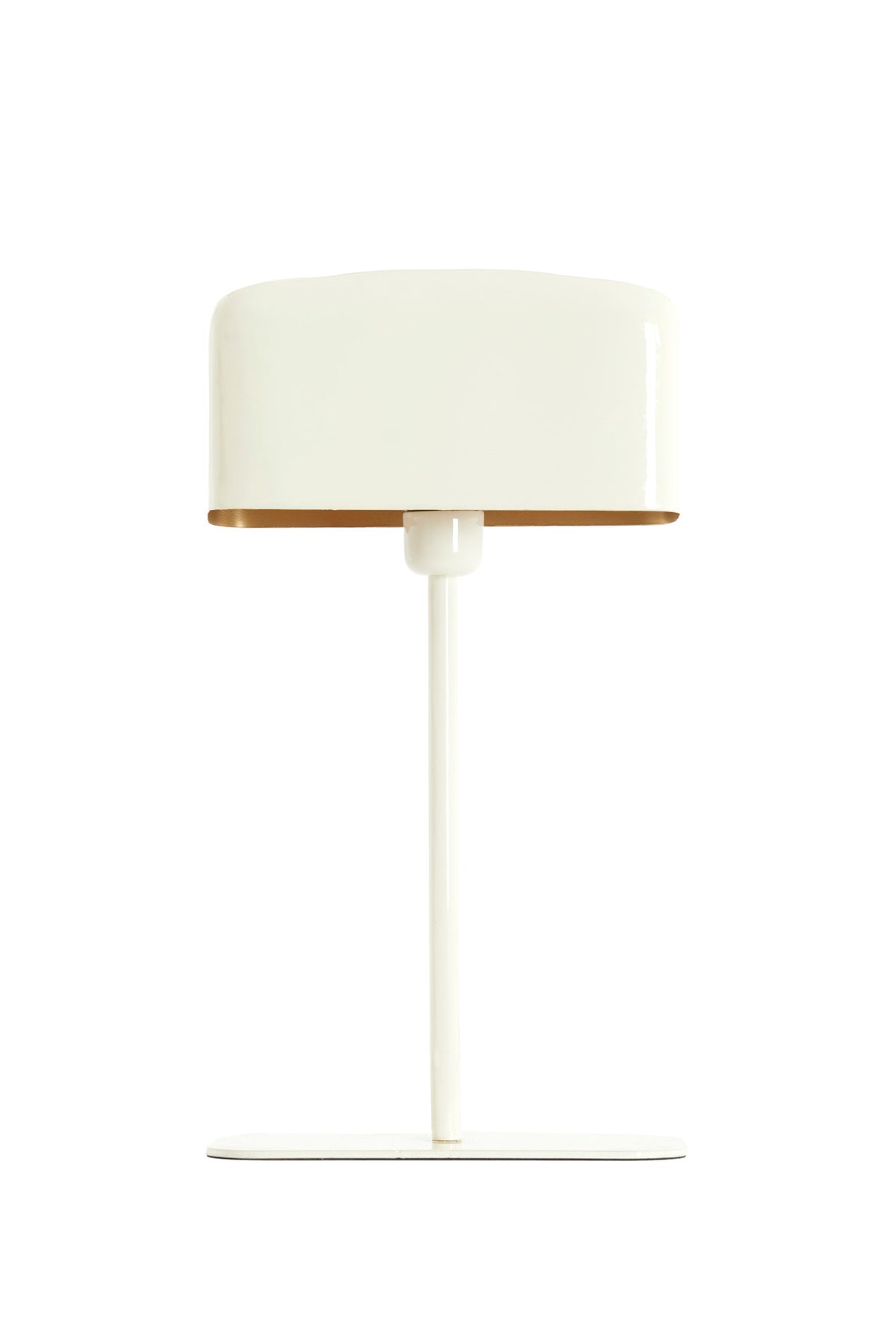 Light & Living tafellamp ELENIE - wit - 25x13x48cm