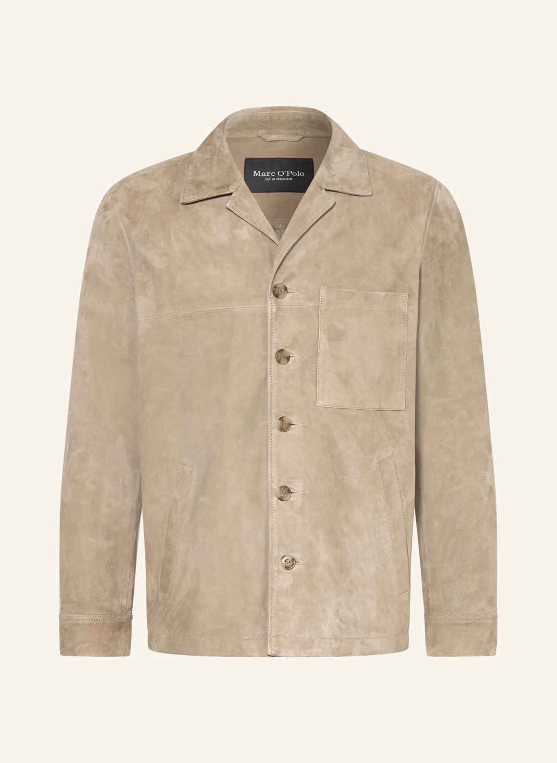 Marc O'Polo Leder-Overjacket