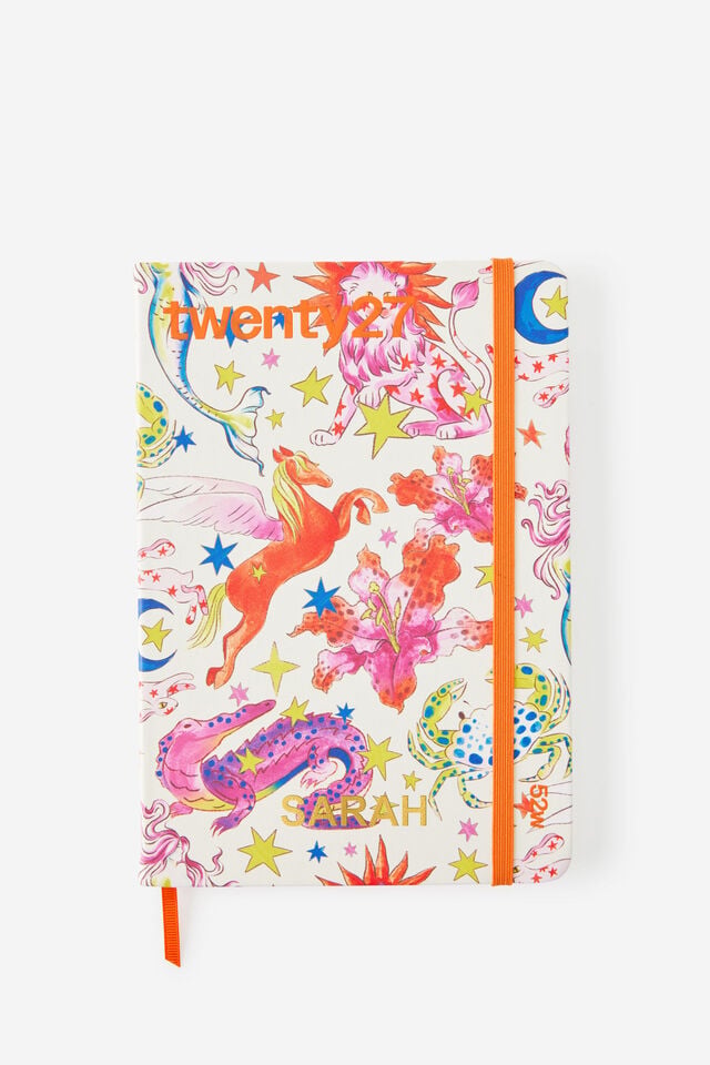 Personalised 2027 A5 Weekly On Schedule Diary