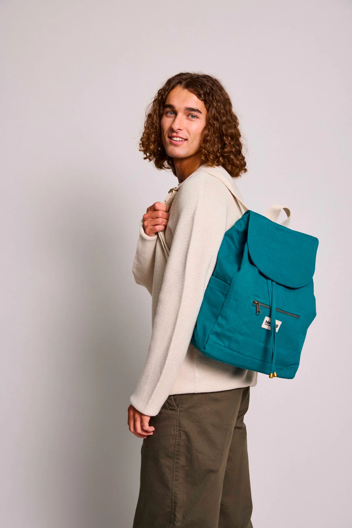 Sac à dos Eliot Bleu paon