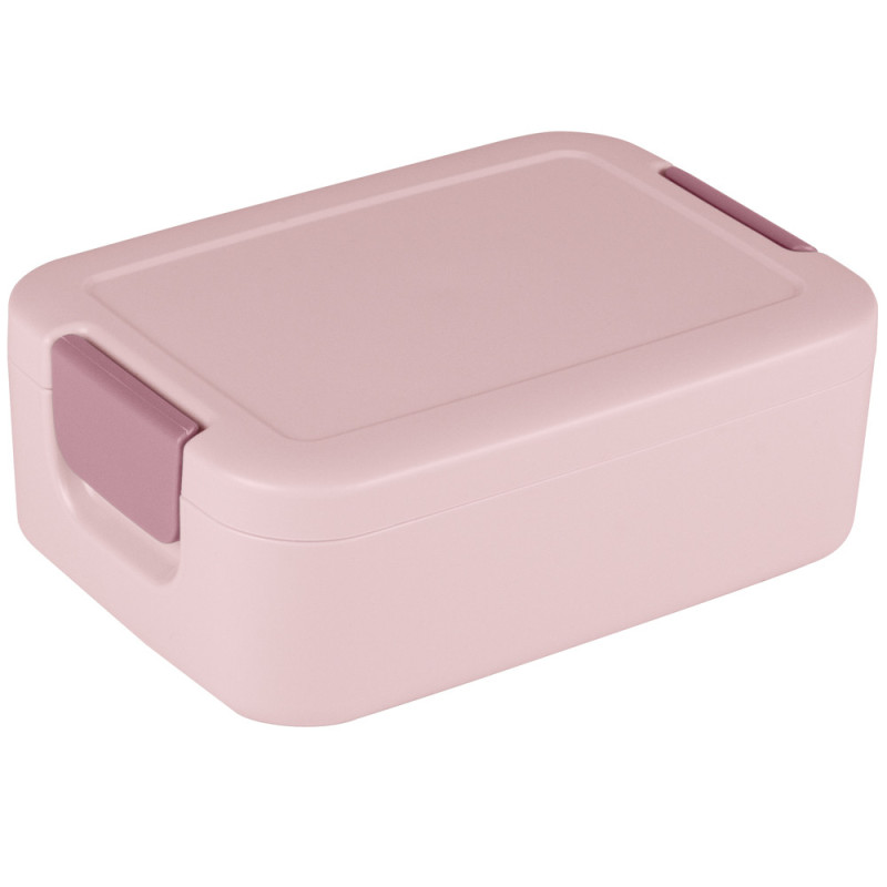 Boîte à lunch Sigma Home avec bac à bento rose SUNWARE