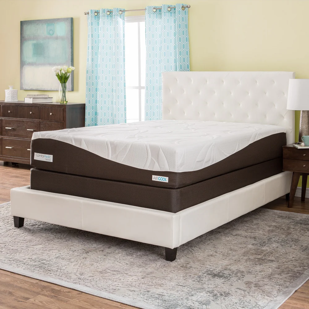 ComforPedic from Beautyrest Choose Your Comfort 12-inch Gel Memory Foam Mattress Set