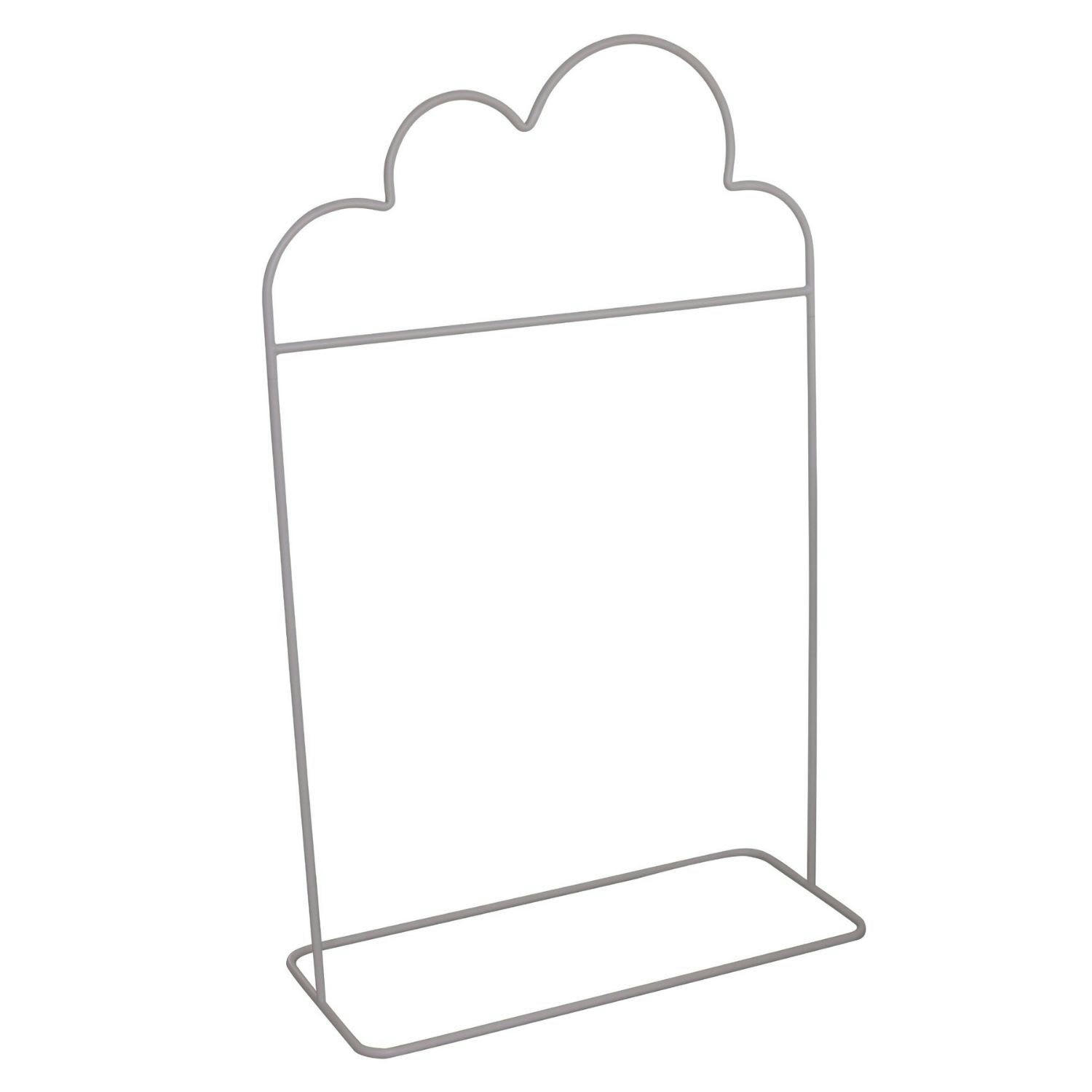 CLOUDY - Portant pour enfants gris nuage 132x81x36cm