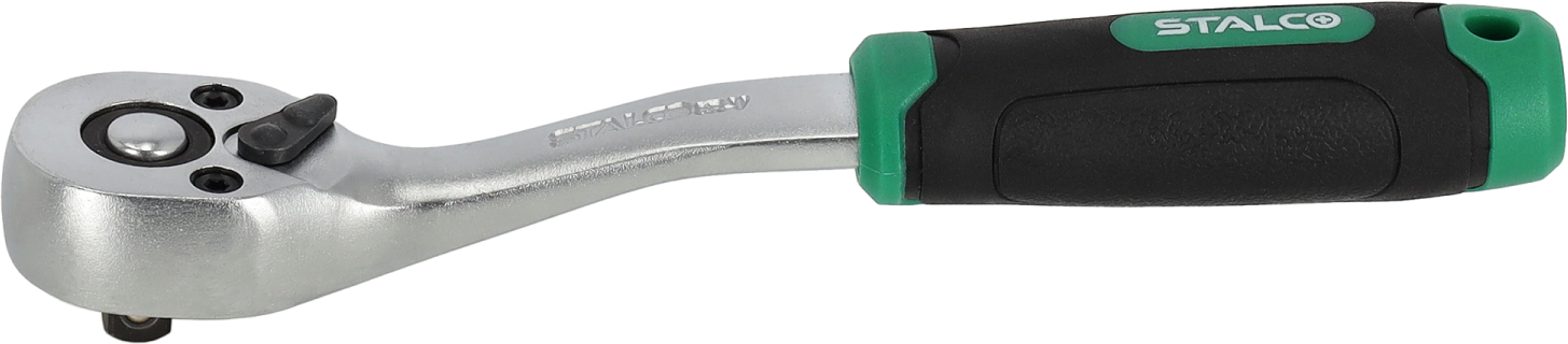 Grzechotka odgięta 1/4” 145 mm STALCO S-54035