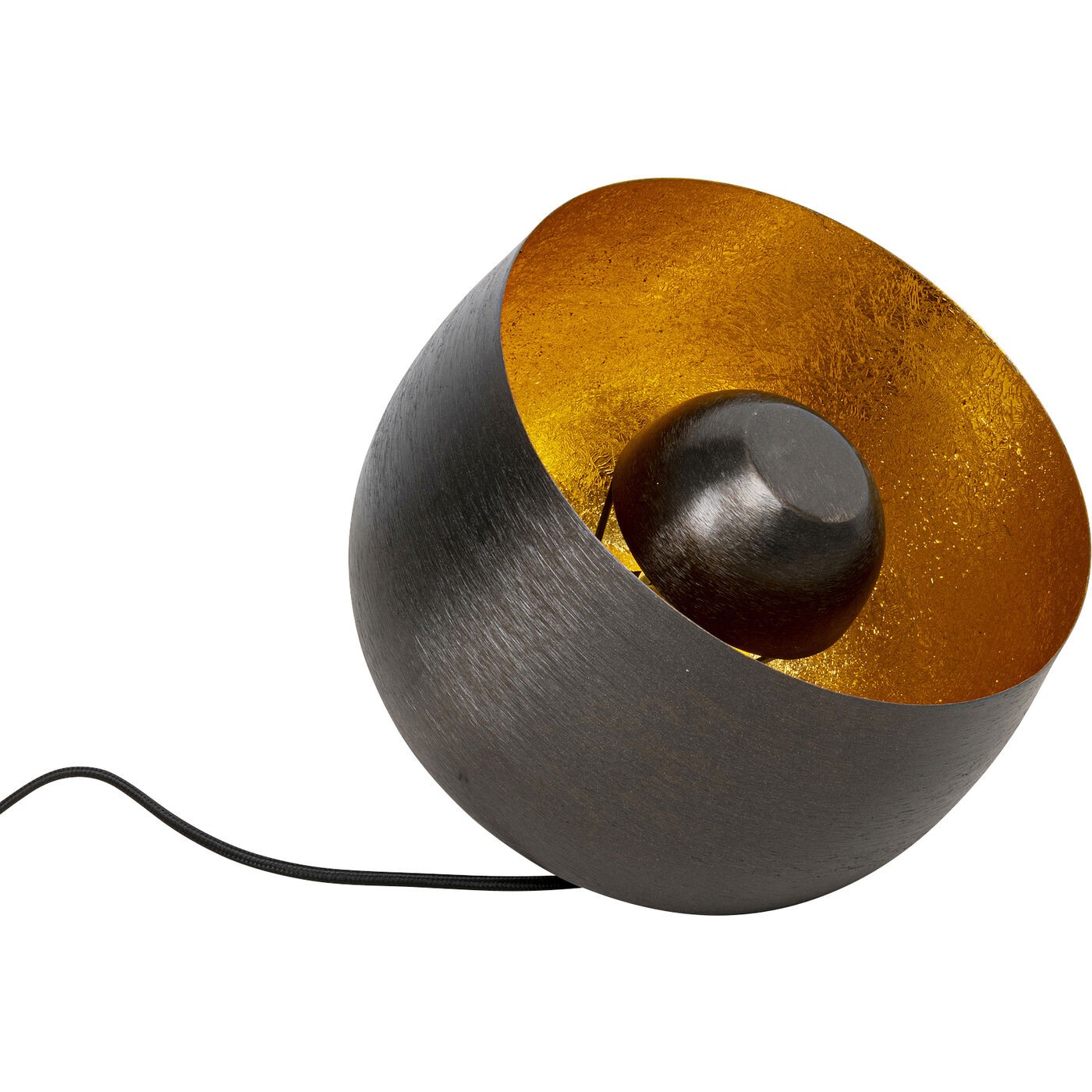 Kare Design tafellamp Apollon Smooth - 28cm - donkergrijs