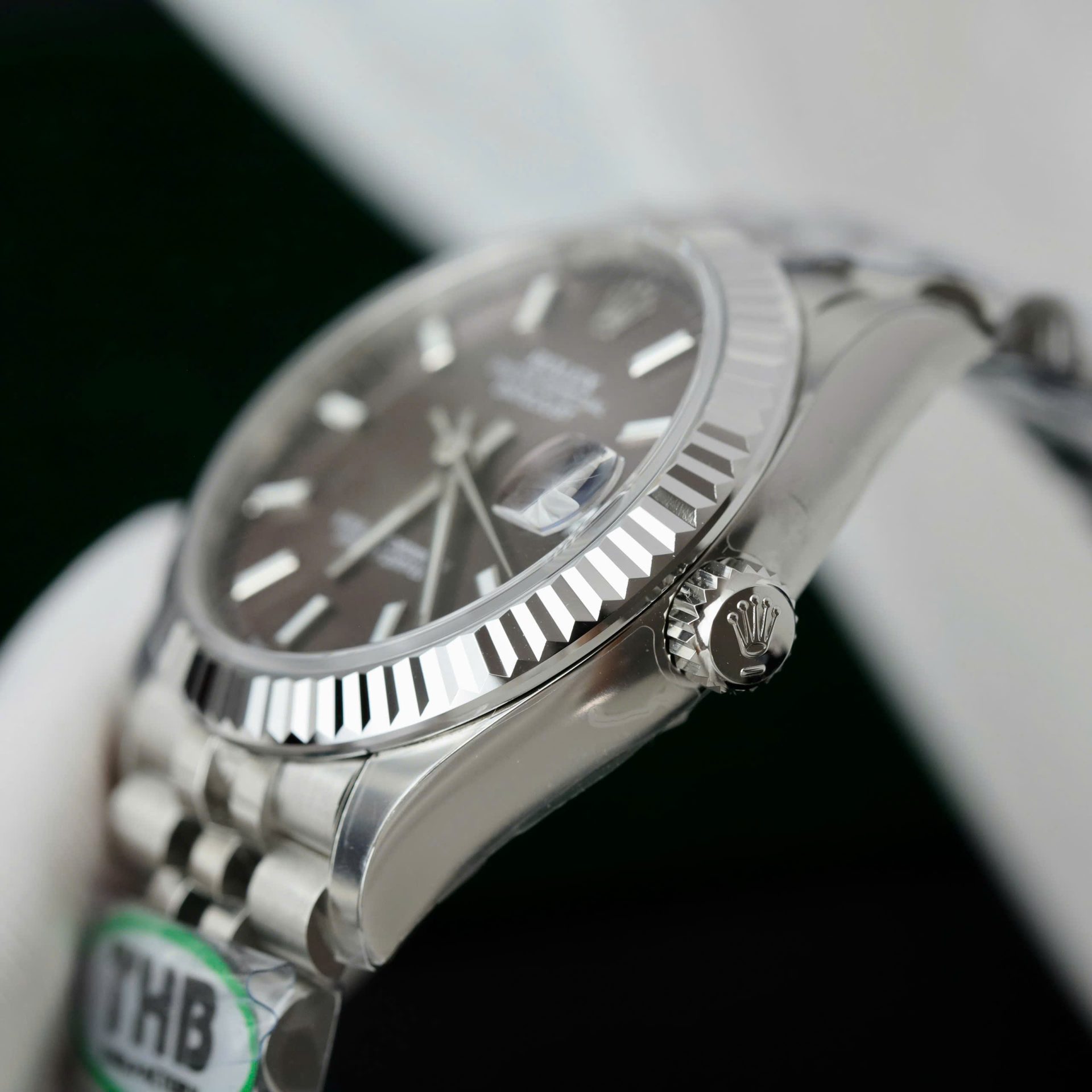 Rolex Datejust 316L Steel Chocolate Dial 31mm Jub THBF Replica