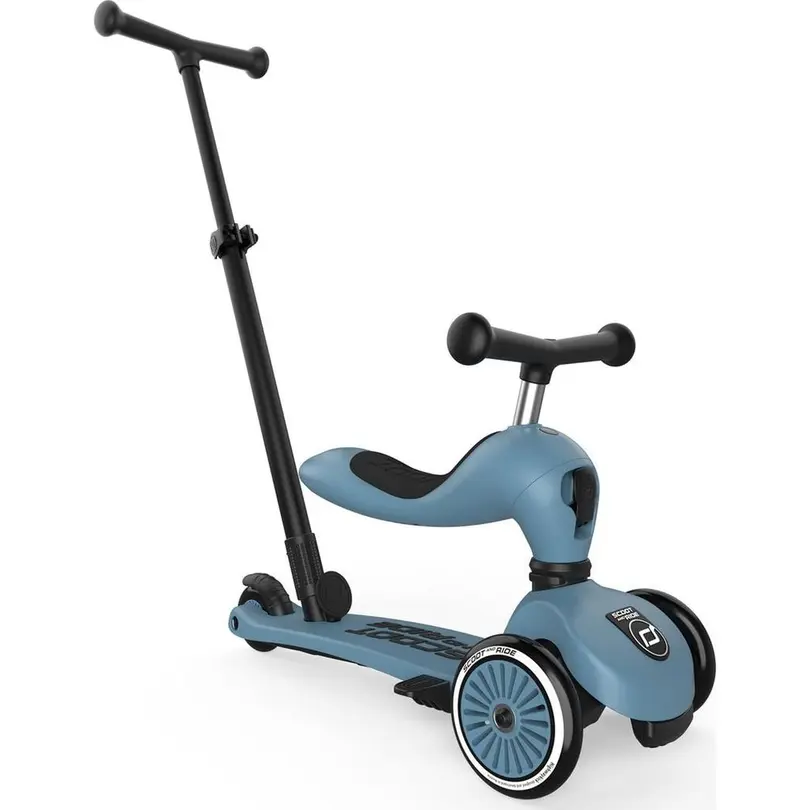 Dreirad Push and Go Steel