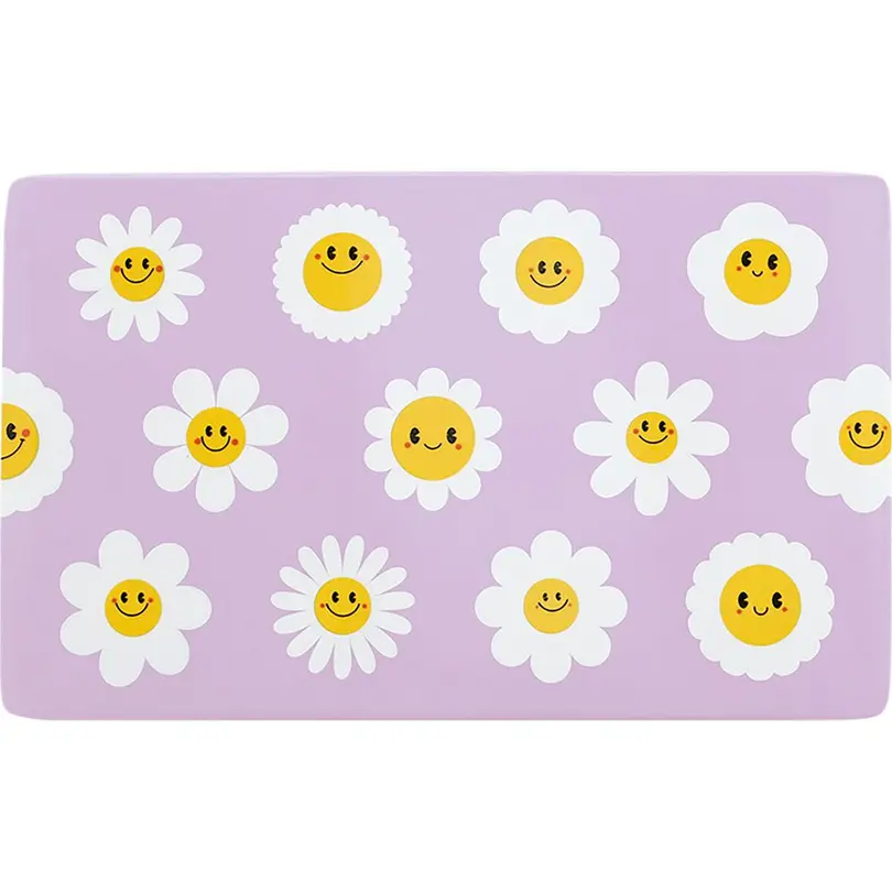 Frühstücksbrett Happy Flowers