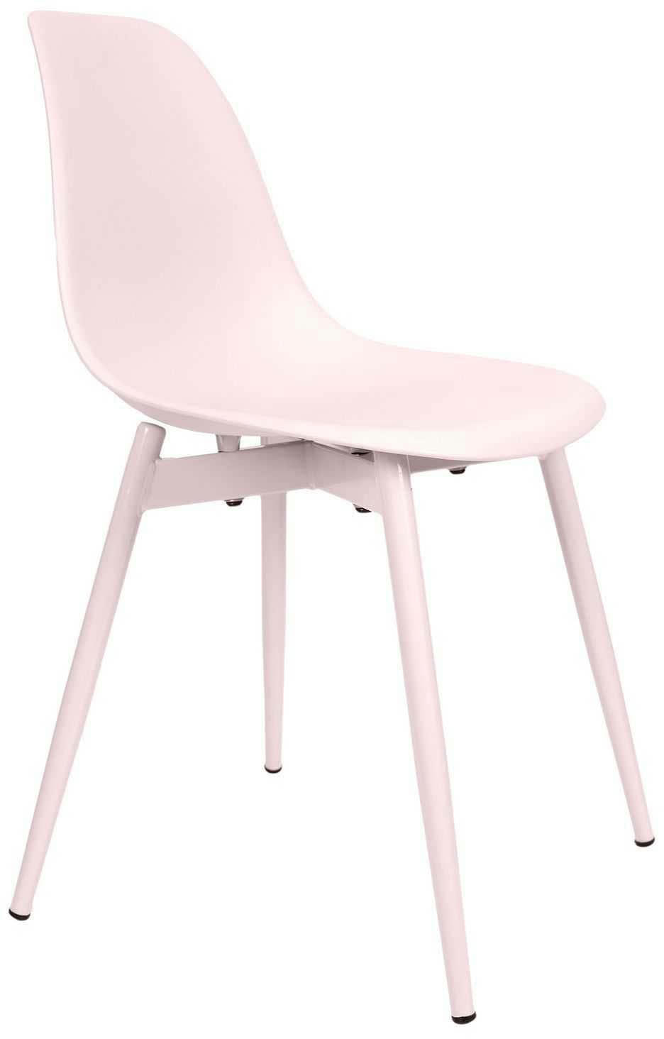 - Chaise pour enfant pieds en métal lina rose