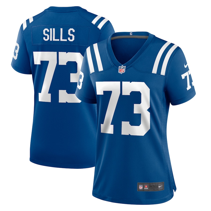 Josh Sills Indianapolis Colts Nike Women's Team Game Jersey -  Royal